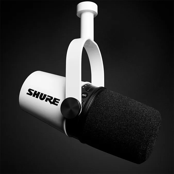 Shure - MV7 White Noir (Limited Edition) 話(huà)筒