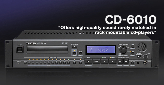 tascam cd 6010 新款CD機(jī)，帶記憶功能