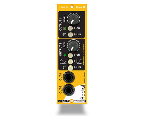 Radial X-Amp 吉他樂(lè)器前置放大模塊