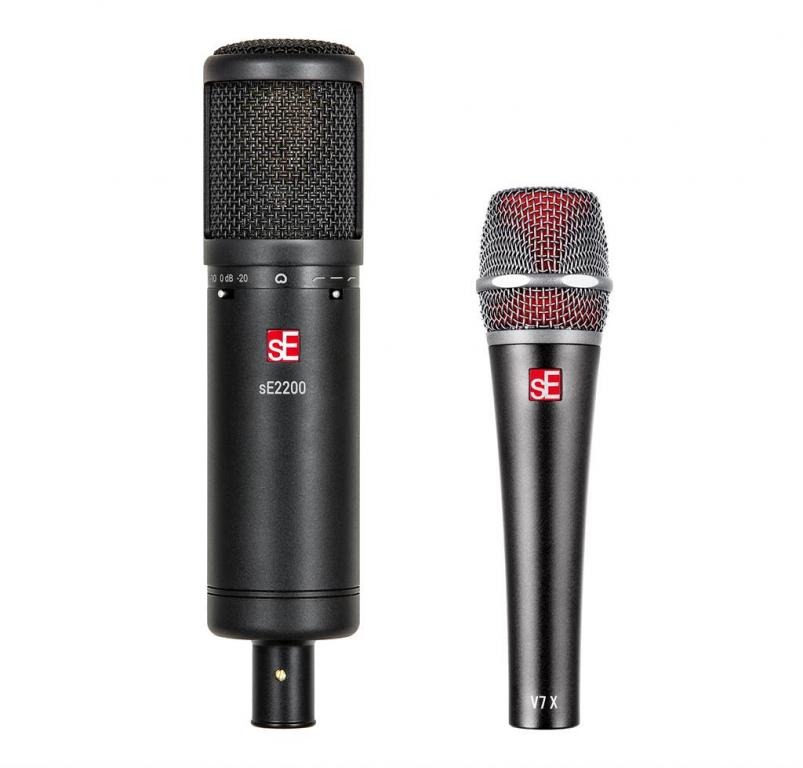sE Electronics 更新 sE2200 電容話筒，還有新的 V7 X 動圈樂器話筒