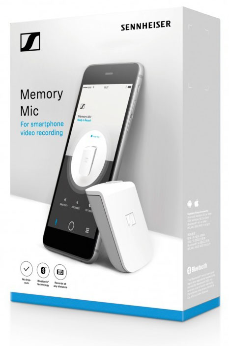Sennheiser 最新 Memory Mic 藍牙麥克風到貨長城樂器