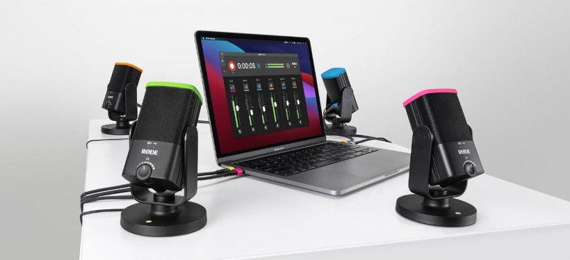 Rode 發(fā)布播客和直播軟件 Rode Connect，可以同時混合 4 只 USB 話筒